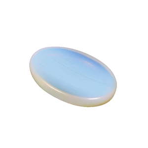 Feng Shui & Fairy Style Pulido Crystal Thumb Opalite Piedra preciosa curativa para Palm Worry Crystal Worry Stone - Product Image 3