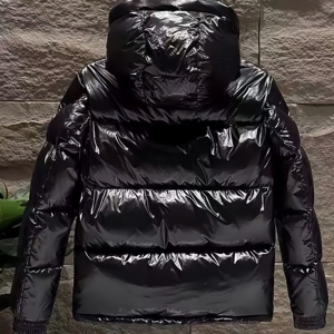 เสื้อโค้ทกันหนาวผู้ชายคุณภาพสูง น้ำหนักเบา มีฮู้ด แจ็คเก็ตขนเป็ดแบบพองตัวหนา - Product Image 6