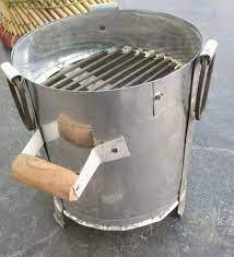 Brasero de Metal Resistente, Brasero de Acero para Exteriores, Calefactor de Patio, Jardín, Camping - Product Image 6