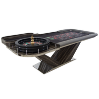 Tables de poker standard de casino de haute qualité conçoivent la table de roulette de divertissement à vendre