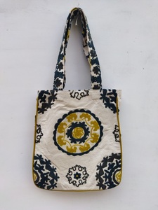 Sacs fourre-tout brodés Suzani faits à la main de haute qualité avec poignée supérieure sac à main sacs à bandoulière Shopping, vacances femmes accessoires - Product Image 2