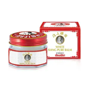 Siang Puur Witte Balsem (40G) Verlichten Spierpijn Kruiden Originele Koele Formule Aroma Beste Product Uit Thailand Best Verkocht