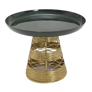 Bol de dates d'approvisionnement direct d'usine avec support enduit d'émail et doré magnifiquement conçu par S AND SONS INTERNATIONAL - Product Image 1