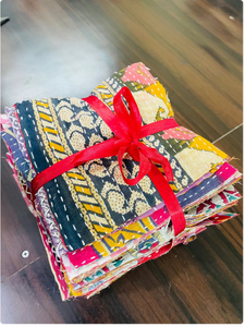 Antique Kantha Quilt Vintage Bangali Brodé Sari Quilt Eco-Friendly Lavable All-Season Boho Kantha Throw Blanket Home - Product Image 6