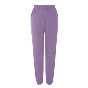 Pantalons de survêtement tendance pour femmes, taille haute, cordon de serrage, jogging uni, bouton, été, confortable, molleton, entraînement, gym, pantalon, lavé, plat - Product Image 6