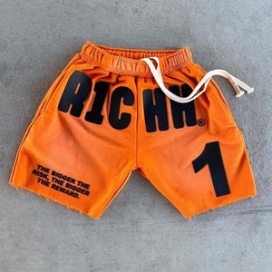 กางเกงขาสั้นปักนิ่มและทนทานสำหรับผู้ชายเหมาะสำหรับยิมฟิตเนสผจญภัยกลางแจ้งหรือพักผ่อนที่บ้าน - Product Image 6