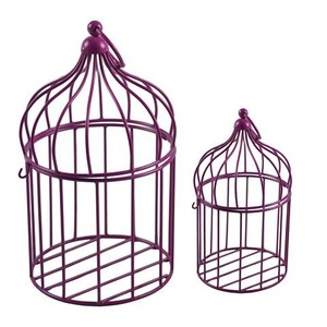 Jaula de pájaros de Metal decorativa, casa de pájaros colgante de hierro duradero, jaula de pájaros elegante para jardín al aire libre, balcón y decoración del hogar - Product Image 4