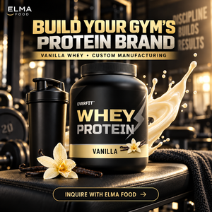 Proteína de Suero de Leche Sabor Vainilla, Polvo para Nutrición Deportiva, Fabricante por Contrato con Fórmula Personalizada en Malasia - Product Image 2