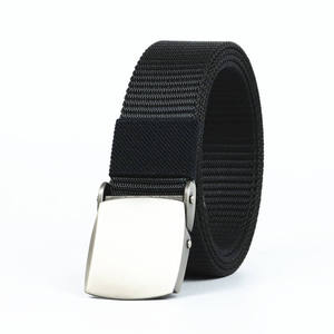 เข็มขัดผู้ชายแบบโลหะล็อคอัตโนมัติ สายไนลอนแบบผ้า  ปลดเร็ว  เข็มขัดกีฬา  เข็มขัดแฟชั่นปรับได้สำหรับกิจกรรมกลางแจ้ง - Product Image 4