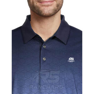 Camiseta Polo para Hombre de Color Sólido, Informal, Ligera, Transpirable, de Corte Moderno - Product Image 2