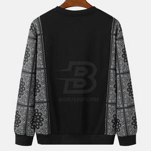 Sweat-shirt pour homme avec impression de logo personnalisé Sweat-shirt pour homme populaire Sweat-shirt de haute qualité avec logo personnalisé pour homme - Product Image 2