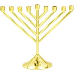 Hanukkah Menorah <b>Candle</b> <b>Holder</b> with <b>Star</b> Design Luxury Temple 7 Pillar Menorah <b>Candle</b> <b>Holder</b> for Home Equipment Handmade - Product Image 1