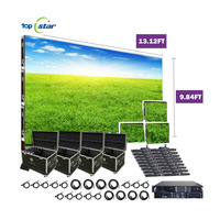 Nouvel arrivage en stock : Panneau mural vidéo LED P3.91 en aluminium moulé sous pression 500*1000mm pour location intérieure, idéal pour les spectacles, au meilleur prix