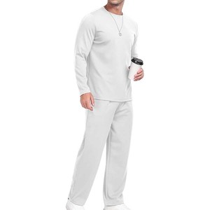 Chándal para hombre, jersey de manga larga de 2 piezas, chándal para correr, chándal informal Atlético - Product Image 3