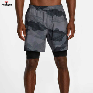 Maillot de bain de plage de haute qualité avec cordon de serrage imprimé vêtements de natation décontractés à séchage rapide personnalisé Gym Fitness Wear Shorts pour hommes - Product Image 1