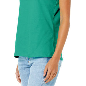 Camiseta de Mujer Personalizada con Logotipo Estampado, Estilo Urbano Informal, 100% Algodón, Lisa, de Manga Corta - Product Image 2