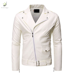 Chaqueta de cuero de piel de oveja para hombre 2022, Impresión de logotipo personalizado, mangas completas de alta calidad premium, precio barato al por mayor para invierno - Product Image 5