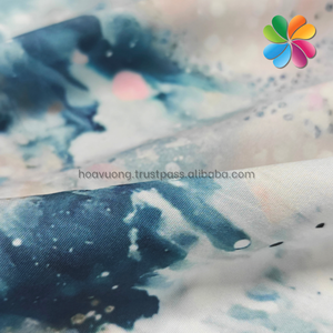 In kỹ thuật số 100D vải lụa 3D Hoa Mẫu mềm mại thoáng khí vật liệu mịn OEM & ODM - Product Image 2