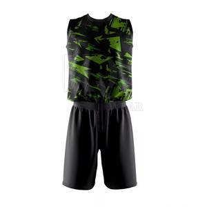 Uniforme d'équipe de volley-ball de haute qualité, respirant, tissu léger, jersey et shorts à séchage rapide, design personnalisé pour l'entraînement - Product Image 6