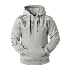 Sudaderas Extra Grandes de Algodón Sólido para Hombre, Nuevas en 2026 - Product Image 1