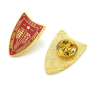 Toptan özel yumuşak emaye Pins sert Metal yaka rozetleri kişiselleştirilmiş Lions kulübü Logo moda mektuplar serigraf şapka pimleri - Product Image 3