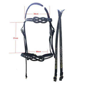 Licol de dressage pour cheval en nylon anatomique réglable, confortable et durable, personnalisable pour l'entraînement - Product Image 3