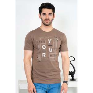 Cotton Crew Neck Men's Short Sleeve Fitness T-Shirt Loose Fit 300G Jersey Custom Logo OEM ODM Streetwear Wholesale - Product Image 1