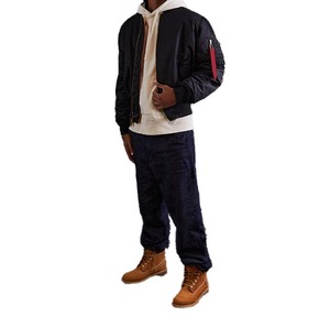 Veste universitaire avec patch arrière Veste Statement Piece pour hommes Vestes pour hommes - Product Image 4