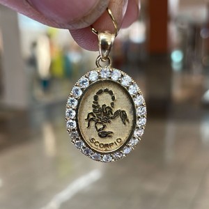 Pendentif Hip Hop en Diamant VVS pour Hommes, Bijoux Glacés, Or Rose 14K et Or Blanc, Pendentifs et Breloques Fins - Product Image 2