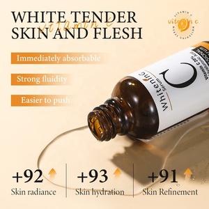 เซรั่มวิตามินซีออร์แกนิค 20% ไนอะซินาไมด์ ช่วยให้ผิวขาวกระจ่างใส ชุดผลิตภัณฑ์ดูแลผิวหน้า ครีมบำรุงผิว โฟมล้างหน้า 3 ชิ้น - Product Image 3