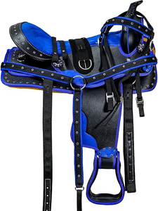 Ensemble de tapis de selle de cheval en cuir professionnel de haute qualité Selle de saut personnalisée Styles de dressage occidental Tailles personnalisées respirantes - Product Image 5