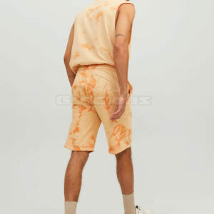 Pantalones Cortos Casuales de Algodón para Hombre, de Alta Calidad, Cintura Elástica, Hechos a Medida, Estilo Urbano, Diseño Sólido, Transpirables - Product Image 4