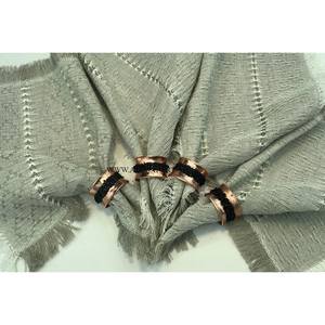 Accesorios Metálicos para Decoración de Mesa, Elegantes Anillos para Servilletas de Color Plateado para Banquetes de Boda, Fiestas de Cumpleaños - Product Image 3