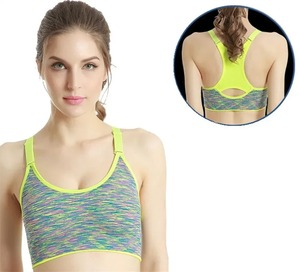 Sujetador deportivo para mujer Tie Dye Workout Yoga Sports Bra Running Gym Fitness Small Strap Ropa interior Sujetador Activewear para mujer - Product Image 6