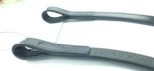 Bride en cuir de haute qualité avec bandeau plat mince de cheval Style de course anglais pour l'équitation produit indien - Product Image 3