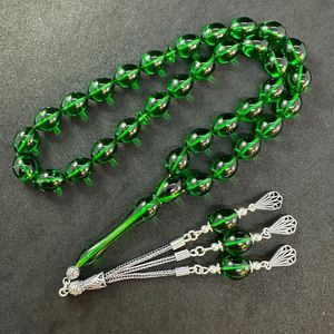 ลูกปัดสวดมนต์อิสลาม tasbih Rosary เรซิ่นมุสลิมลูกปัดกับมุกหินหลักสไตล์ทางศาสนา - Product Image 5