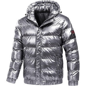 Chaqueta Acolchada Brillante Personalizada al por Mayor para Hombre y Mujer, Tejido Transpirable, Todos los Colores Disponibles, Invierno, Formal, Camuflaje Frontal - Product Image 6
