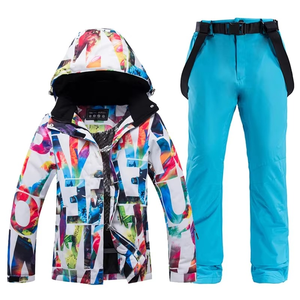 Conjunto de 2 Piezas de Chaqueta y Pantalones de Esquí Freestyle para Niños, Impermeable y Cálido, para Niños y Niñas, Trajes de Esquí y Snowboard - Product Image 2