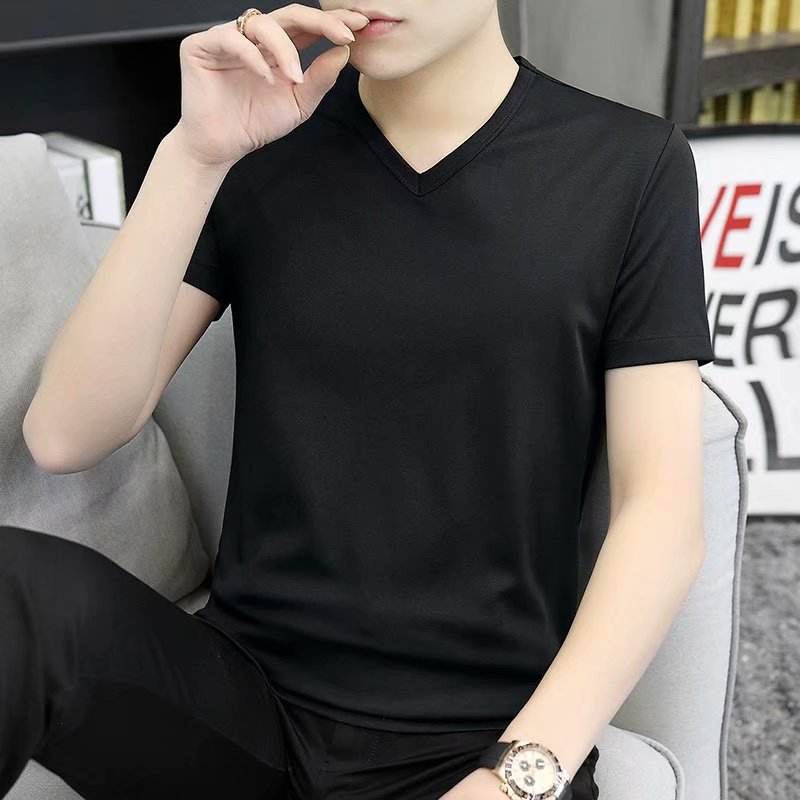 Black - V-neck