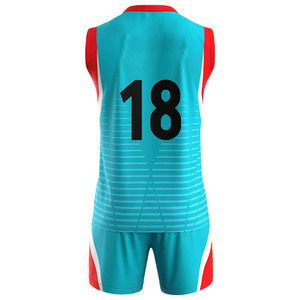 Uniforme de volley-ball pour hommes, impression par sublimation, tissu doux et durable, parfait pour les jeux en plein air, l'entraînement et les compétitions professionnelles. - Product Image 6
