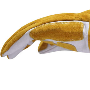 Precio al por mayor de cuero impermeable guantes de conducción diferentes guantes de seguridad para soldar en varios colores - Product Image 3