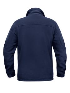 Hombres Fleece ligero clima extremo personalizado Senderismo snowboard trekking bordado Streetwear Chaqueta al aire libre Cierre - Product Image 2