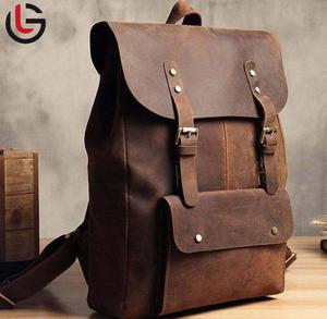 กระเป๋าเป้ผ้าใบเคลือบแว็กซ์อเนกประสงค์พร้อมดีไซน์แบบมินิมอลสำหรับผู้ชายผู้หญิงหรือวัยรุ่น - Product Image 5