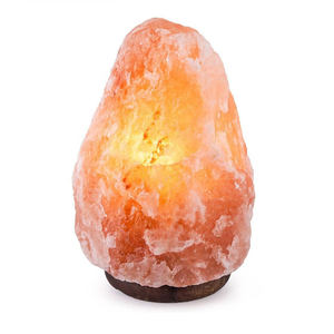 โคมไฟตั้งโต๊ะทรงธรรมชาติโคมไฟเกลือหิมาลายันงานฝีมือจากปากีสถาน - Product Image 5