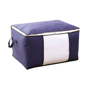 Tissu Vêtements Boîtes De Rangement Pliables Blanchisserie Épais Tissu Respirant Boîtes De Rangement Sacs - Product Image 1