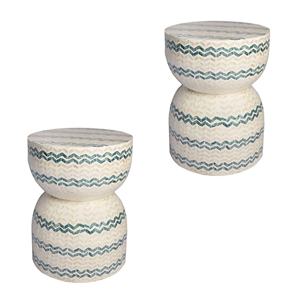 Table basse décorative en incrustation de nacre en gros table d'appoint avec finition brillante parfaite pour la maison salon du Vietnam - Product Image 6