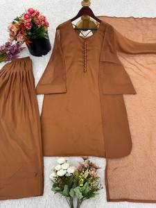 เสื้อใส่ทำงานที่แนะนำเป็นอย่างยิ่งและ pent with dupatta สำหรับผู้หญิงในราคาที่ดีที่สุด - Product Image 2