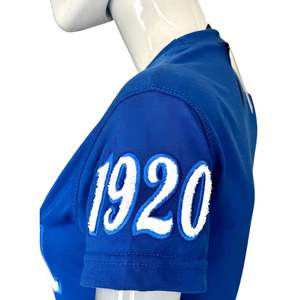 Zeta 1920 manga Chenille Tee Zeta Phi Beta Sorority Apparel Premium algodón camiseta suave cómodo ajuste bordado Logo - Product Image 2