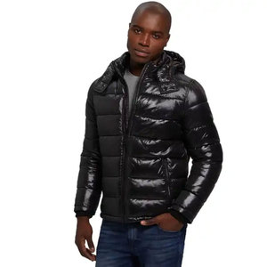 Wholesale New Design Men's Puffer Jacket High Quality Double Breasted Waterproof Jacket for Winter Private Label Fashion Style - Product Image 3