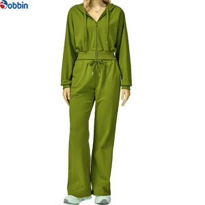 Conjunto Deportivo de 2 Piezas para Mujer, Personalizado con Logotipo, para Correr al Aire Libre en Invierno, con Capucha y Cremallera, Ropa Deportiva de Invierno - Product Image 4